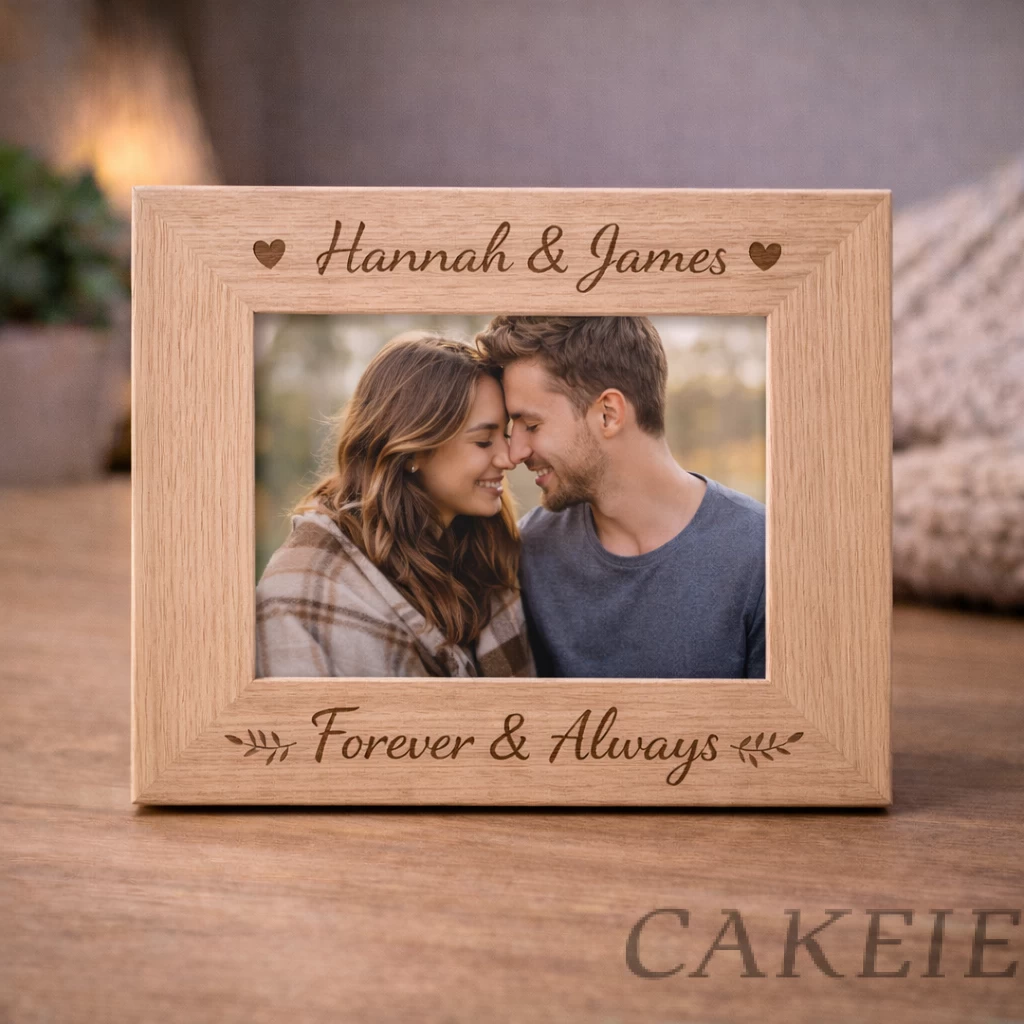Engraved Wooden Frame